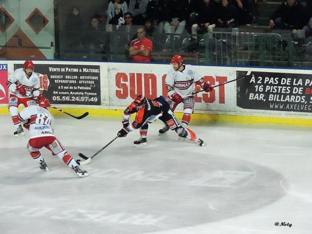 Photo hockey match Bordeaux - Anglet le 28/03/2015