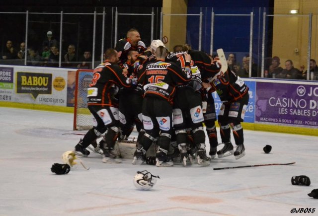 Photo hockey match La Roche-sur-Yon - Chambéry le 28/03/2015