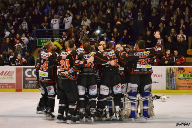 Photo hockey match La Roche-sur-Yon - Chambéry le 28/03/2015