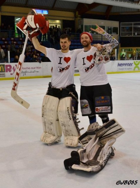 Photo hockey match La Roche-sur-Yon - Chambéry le 28/03/2015
