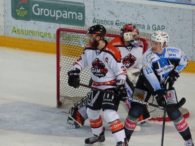 Photo hockey match Gap  - Epinal  le 31/03/2015