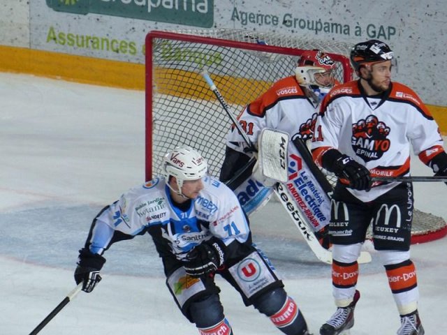 Photo hockey match Gap  - Epinal  le 31/03/2015
