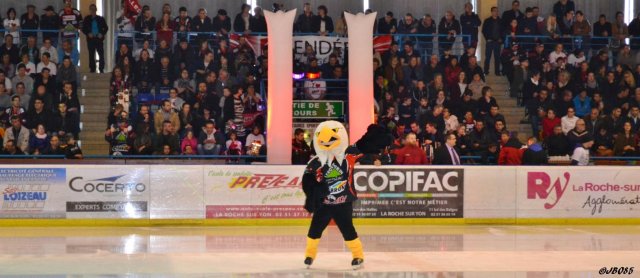 Photo hockey match La Roche-sur-Yon - Courchevel-Méribel-Pralognan le 04/04/2015