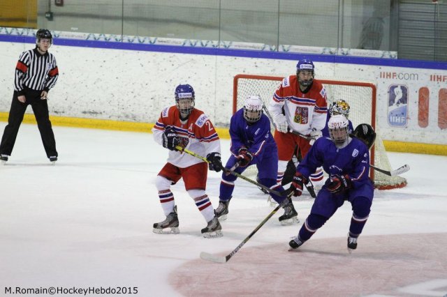 Photo hockey reportage Mondial féminin : Les Tchèques maîtrisent