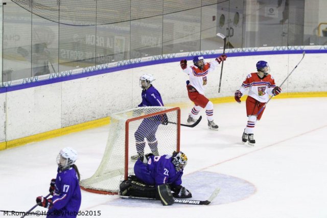 Photo hockey reportage Mondial féminin : Les Tchèques maîtrisent