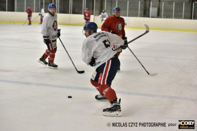 Photo hockey reportage  D3 : Wasquehal se prépare pour le carré final 