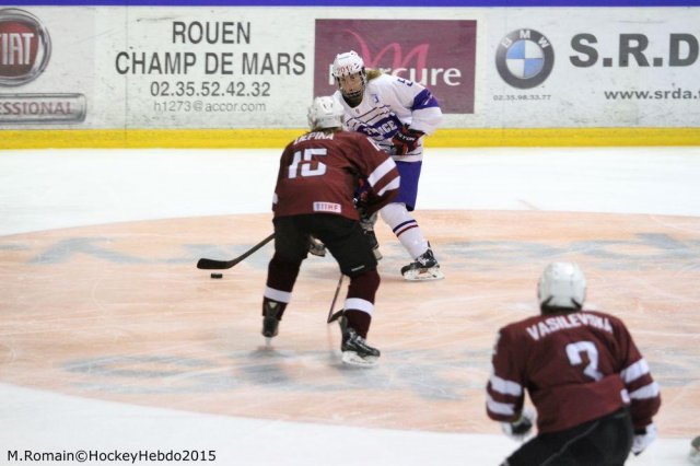 Photo hockey reportage Mondial féminin : La France se rassure