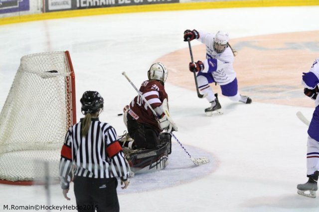 Photo hockey reportage Mondial féminin : La France se rassure