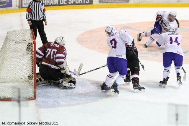 Photo hockey reportage Mondial féminin : La France se rassure