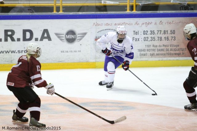 Photo hockey reportage Mondial féminin : La France se rassure