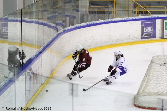 Photo hockey reportage Mondial féminin : La France se rassure