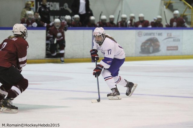 Photo hockey reportage Mondial féminin : La France se rassure