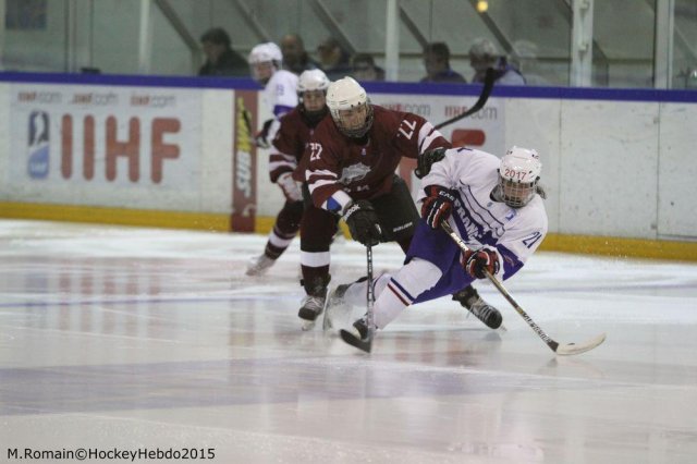Photo hockey reportage Mondial féminin : La France se rassure