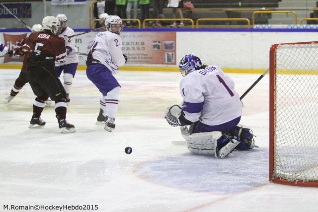 Photo hockey reportage Mondial féminin : La France se rassure