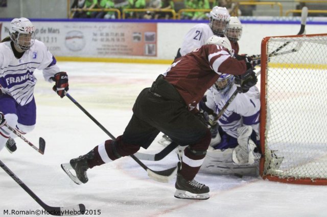 Photo hockey reportage Mondial féminin : La France se rassure