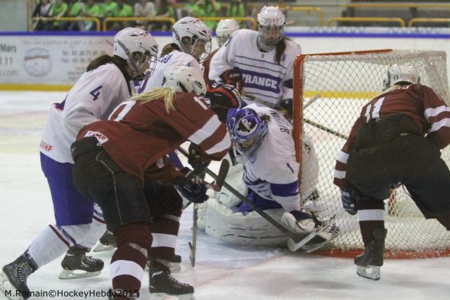 Photo hockey reportage Mondial féminin : La France se rassure