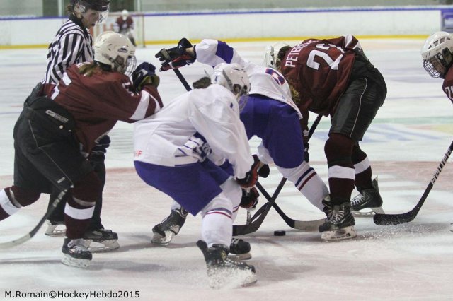 Photo hockey reportage Mondial féminin : La France se rassure
