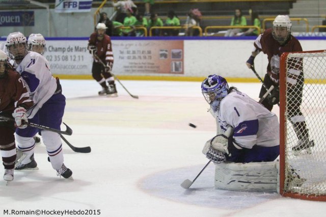 Photo hockey reportage Mondial féminin : La France se rassure