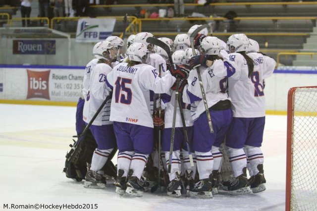 Photo hockey reportage Mondial féminin : La France se rassure
