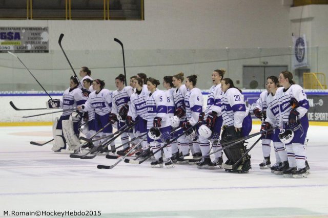 Photo hockey reportage Mondial féminin : La France se rassure