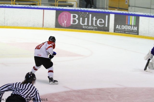 Photo hockey reportage Mondial Féminin - La France un peu courte.