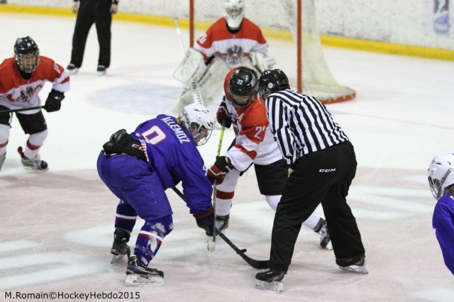 Photo hockey reportage Mondial Féminin - La France un peu courte.
