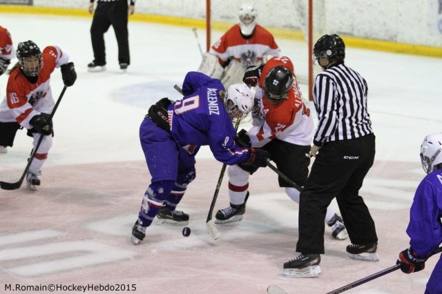 Photo hockey reportage Mondial Féminin - La France un peu courte.