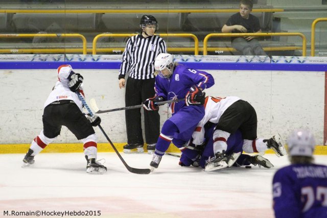 Photo hockey reportage Mondial Féminin - La France un peu courte.