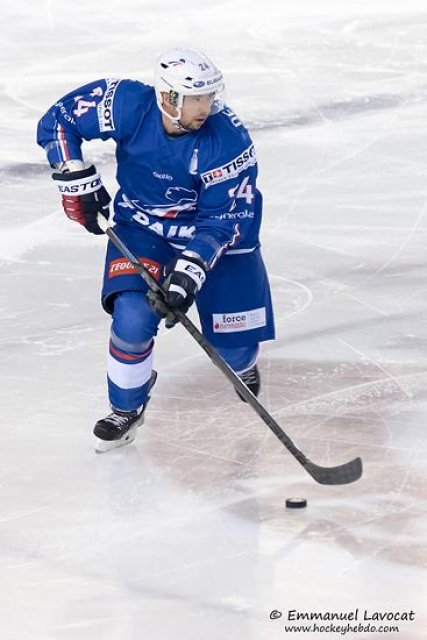 Photo hockey match France - Switzerland le 26/04/2015