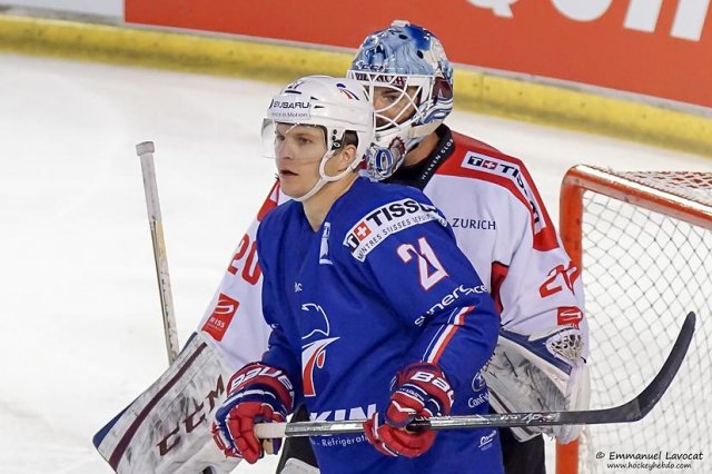 Photo hockey match France - Switzerland le 26/04/2015