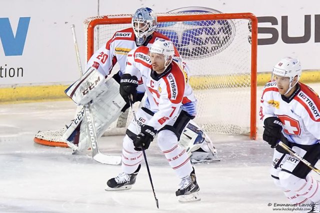 Photo hockey match France - Switzerland le 26/04/2015