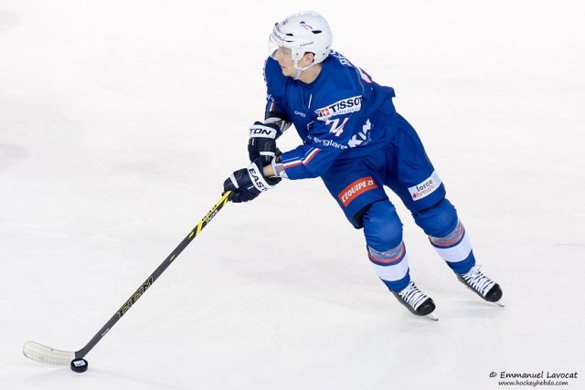 Photo hockey match France - Switzerland le 26/04/2015