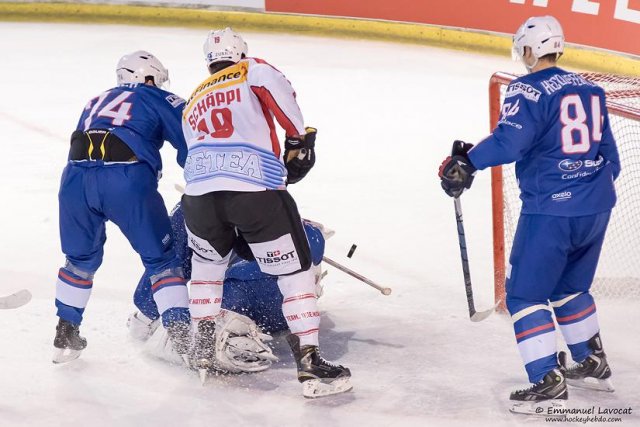 Photo hockey match France - Switzerland le 26/04/2015