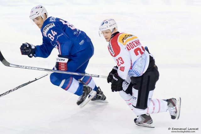 Photo hockey match France - Switzerland le 26/04/2015
