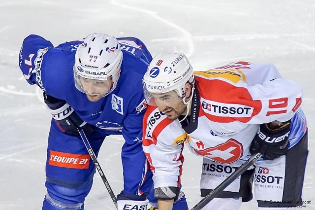 Photo hockey match France - Switzerland le 26/04/2015