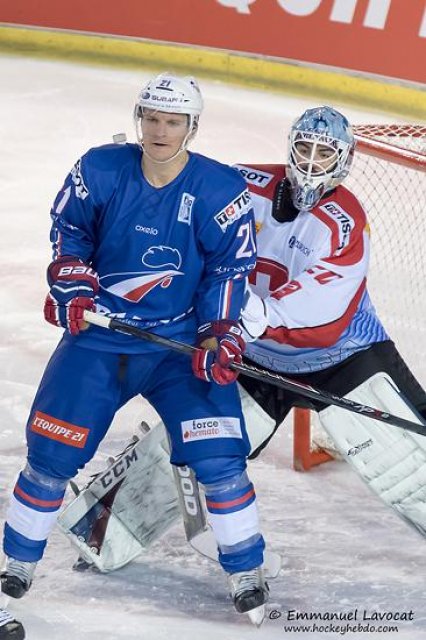 Photo hockey match France - Switzerland le 26/04/2015