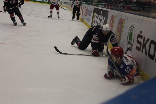 Photo hockey match Russia - United States of America le 04/05/2015