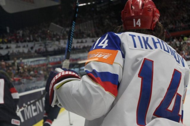 Photo hockey match Russia - United States of America le 04/05/2015