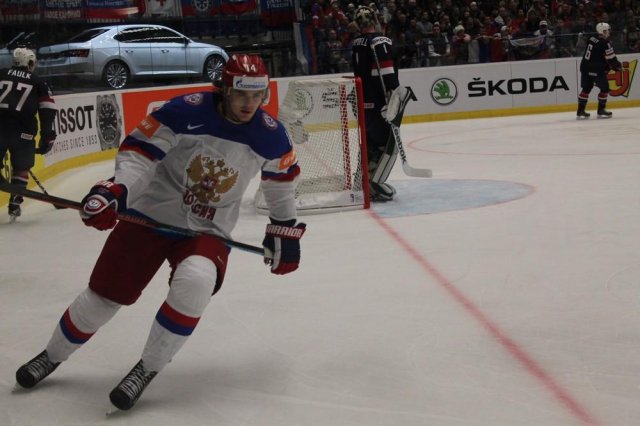 Photo hockey match Russia - United States of America le 04/05/2015