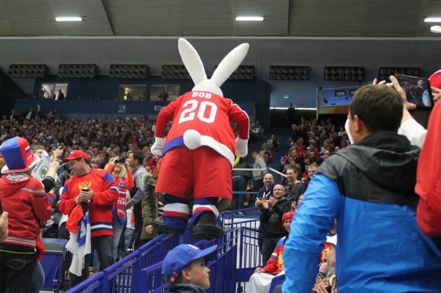 Photo hockey match Russia - United States of America le 04/05/2015