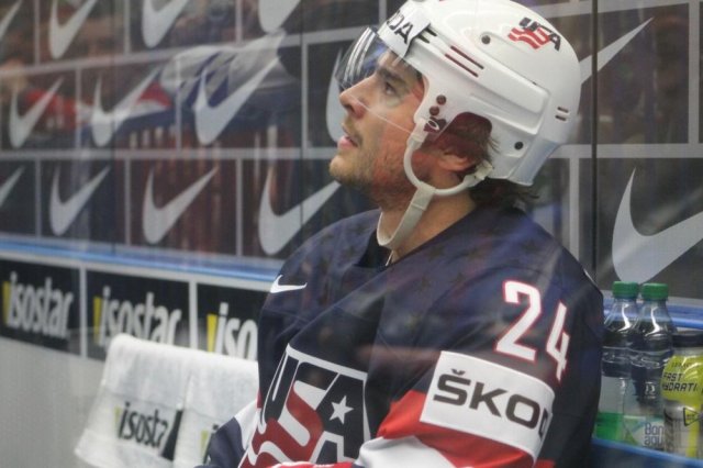 Photo hockey match Russia - United States of America le 04/05/2015