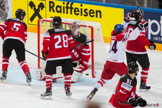 Photo hockey match Czech Republic - Canada le 04/05/2015