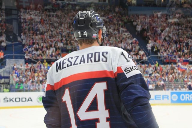 Photo hockey match Slovakia - Slovenia le 05/05/2015