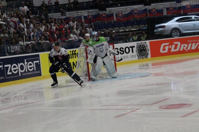 Photo hockey match Slovakia - Slovenia le 05/05/2015