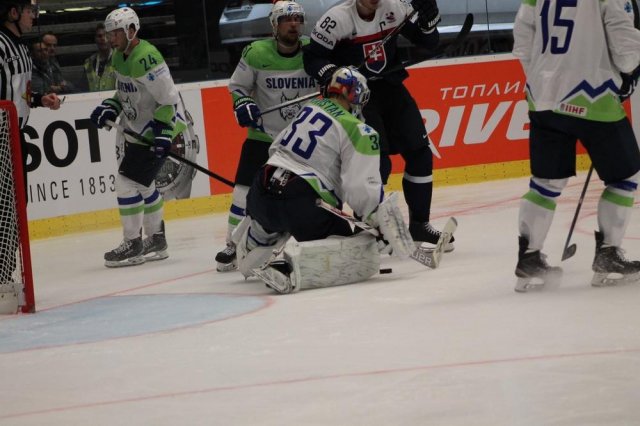 Photo hockey match Slovakia - Slovenia le 05/05/2015