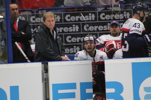 Photo hockey match Slovakia - Slovenia le 05/05/2015