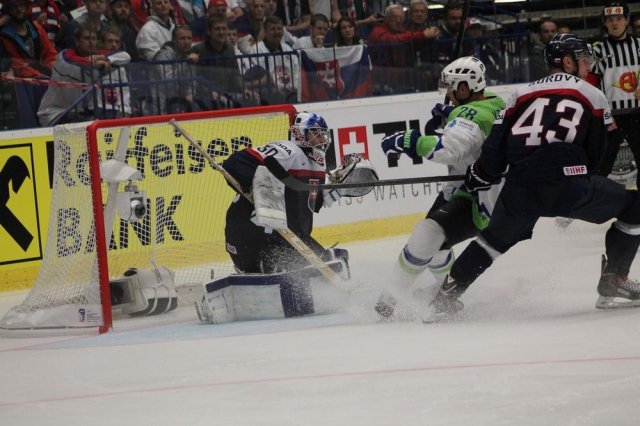 Photo hockey match Slovakia - Slovenia le 05/05/2015