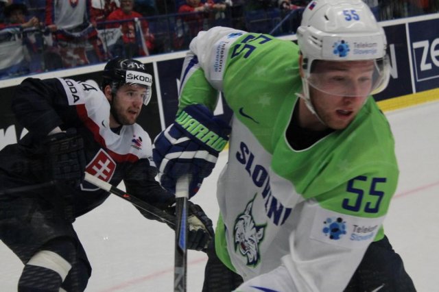 Photo hockey match Slovakia - Slovenia le 05/05/2015