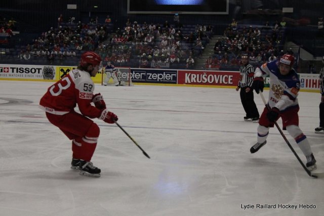 Photo hockey match Russia - Denmark le 06/05/2015