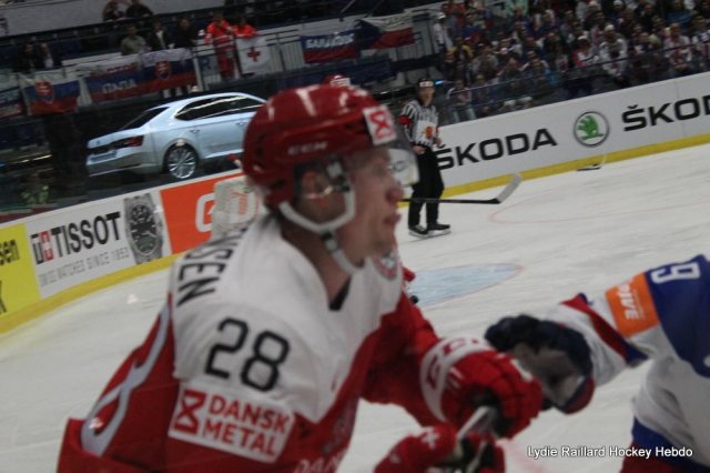 Photo hockey match Russia - Denmark le 06/05/2015